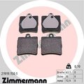 Zimmermann Brake Pad Set, 21919.150.1 21919.150.1